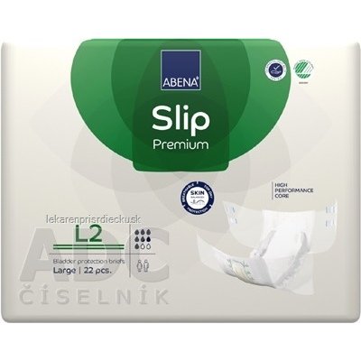 ABENA Slip Premium L2 plienkové nohavičky, boky 100-150 cm, savosť 3100 ml, 1x22 ks