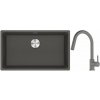 Súprava granitový drez Franke Maris 125.0716.377, kuchynská batéria Franke Lina 115.0626.057