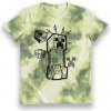 BIOWORLD ENTERTAINMENT Minecraft Creeper Sketch Tie Dye Kids T-Shirt - Tričko Farba: Zelená, Veľkosť: S, Strih: Detský 5056438954656