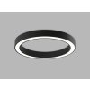 LED2 1273753DT SATURN SLIM stropné svietidlo LED D800mm 60W/4200lm 3000-4000K TRIAC čierna