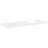 Hansgrohe Xevolos E doska 500/480 137,4 x 55 x 1 cm matná biela 54206700