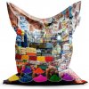 Sablio Sedací vak Farebné korenie - 200x140 cm