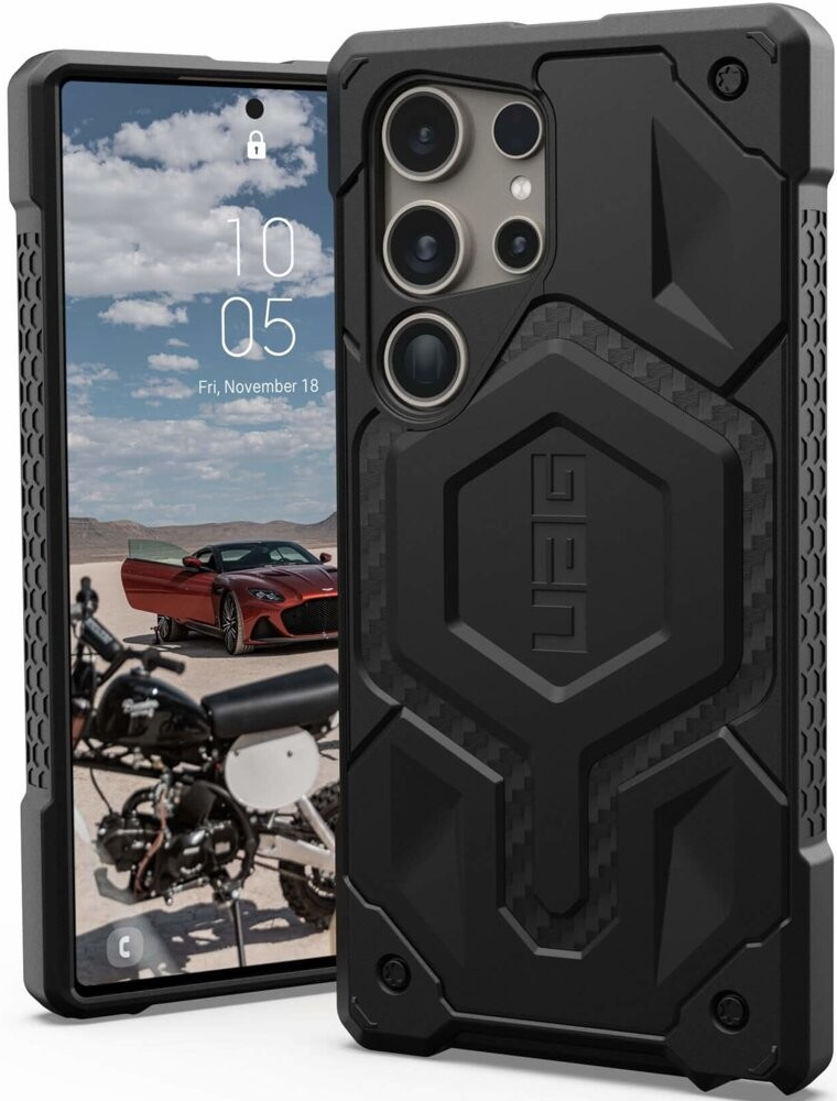 Urban Armor Gear Samsung Galaxy S24 Ultra UAG Monarch Pro MagSafe čierne