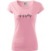 EKG pivo - Dámske tričko Pure - XL ( Ružová )
