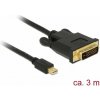 Delock Kabel mini Displayport 1.1 samec > DVI 24+1 samec 3 m
