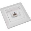Zásuvka Solarix CAT5E UTP 1 x RJ45 pod omietku biela 23100095