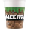 Wiky Poháre Minecraft papierové 200ml / 8ks 335442 - oslava