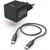 Hama - 25 W PD/QC USB-C nabíjačka + kábel (201623)
