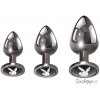 Sada análních kolíků se šperkem PLAYBOY Pleasure 3 Ways