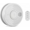 SHD by oneConcept Detektor dymu DOF39, plast, výstražný signál: 85 dB, 9V na batérie (DOF39-5er)