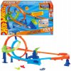 Hot Wheels Stunt Tracks Pretekárska dráha Rally cyklón Sada hračiek 4+JHK73