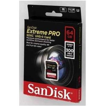 SanDisk SDXC 64GB UHS-II U3 SDSDXPK-064G-GN4IN