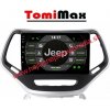 TomiMax Jeep Cherokee 2015 Android 14 autorádio s WIFI, GPS, USB, BT HW výbava: 4 Core 2GB+16GB PX HIGH