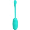 Pretty Love - Kirk Rechargeable Vibrating Egg Aqua Green