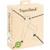 Vegan Fetish - zväzovací set na posteľ - čierny