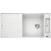 Blanco Axia III XL 6 S-F s excentrom, s drevenou doskou - Biela