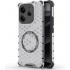 Techsuit – HoneyComb Shield MagSafe – ochranný obal na Xiaomi Redmi Note 14 4G (Regional) – biely