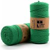 MMboutique bavlněná šňůra Premium 3mm Grass green