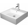 Duravit Vero Air - Umývadlo brúsené 500x470 mm, s prepadom, biela 2350500027