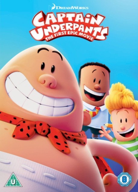 CAPTAIN UNDERPANTS: THE FIRST EPIC MOVIE DVD