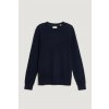 SVETER GANT TEXTURED COTTON MERINO C-NECK EVENING BLUE