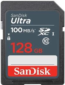 SanDisk SDXC UHS-I U1 128GB SDSDUNR-128G-GN3IN