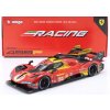 Bburago Ferrari Racing 499P LMH 2023 24H Le Mans Champion 1:43