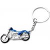 mobilNET kľúčenka/prívesok - motorka, modrá