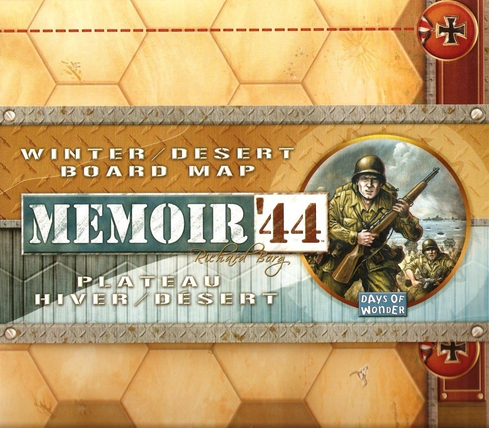 Days of Wonder Memoir 44: Winter/Desert Board Map