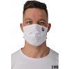 Ochranné bavlnené rúško na tvár B03-BORT.slovenský výrobok ,dvojvrstvové-(100%bavlna) s nášivkou slovenský znak (čierne) 100