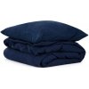 Tom Linen Ľanové obliečky Navy Washed Veľkosť: 140x220, 70x90
