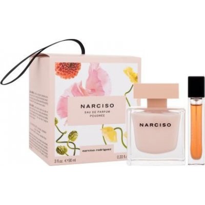 Narciso Rodriguez Narciso Poudrée SET3 darčekový set parfumovaná voda 90 ml + parfumovaná voda 10 ml pre ženy