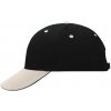 Myrtle Beach (Daiber) Reklamná šiltovka 6 panelová sandwich MB024 - Čierna / béžová / čierna | uni