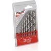 Sada vrtáků Kreator KRT012002 10 ks HSS do kovu 1-10 mm