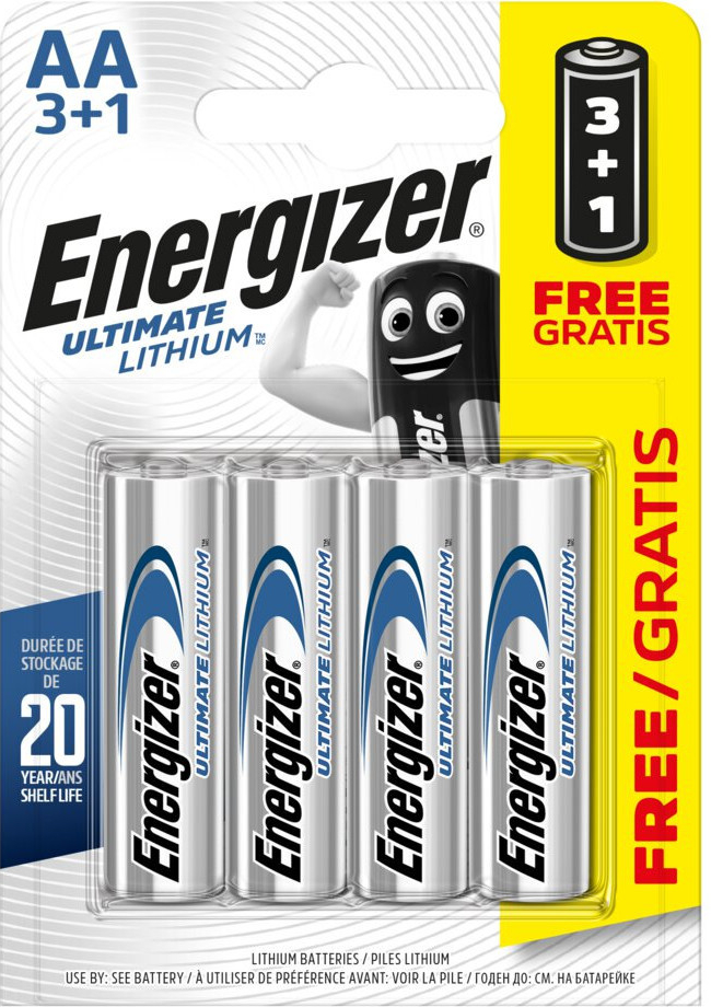 Energizer Ultimate Lithium AA 4ks 35035752 od 8,19 € - Heureka.sk