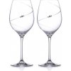 Swarovski Diamante poháre na víno Silhouette City s kamienkami 2 x 470 ml