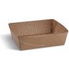 Wimex Papierová miska (FSC Mix) nepremastiteľná kraft 135 x 110 x 45 mm 500m