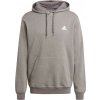 Pánska mikina adidas, MELANGE HOODIE Sivá,Biela, XXL