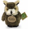 RAPPA Plyšový pták sova/výr 13 cm, Eco-Friendly