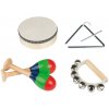 Súprava hudobných nástrojov (ručný bubon, triangel) (100395937)