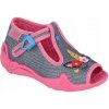 Befado detské papuče Sponky viacfarebné veľkosť 18