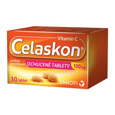 Celaskon Vitamin C 100 mg ochutené tablety pas.ocp.30 x 100 mg