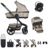EASYWALKER Harvey5 Premium Set XXL + Aton B2 i-Size pearl taupe 2024