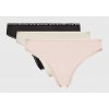 Tommy Hilfiger 3 PACK dámske nohavičky Bikini UW0UW02825 0R8