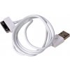 Kabel USB Akyga USB-A - Apple 30-Pin 1 m Biały (AK-USB-08)