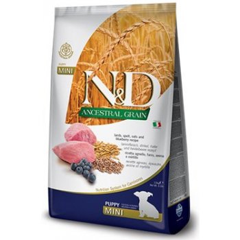 N&D Low Grain Adult MINI lamb and blueberry 7 kg