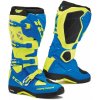 Moto boty TCX COMP EVO MICHELIN royal modro/fluo žluté 46