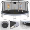 Trampolína so sieťou Rebel 3,8 cm FT 15 (457-465 cm) rebrík