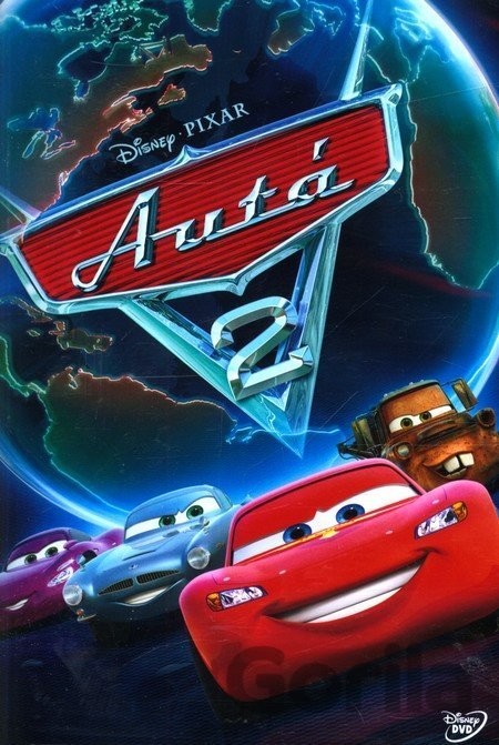 Autá 2. DVD - Disney Pixar edícia