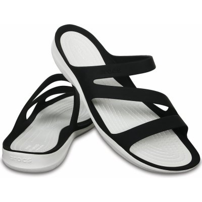 crocs swiftwater sandal black white – Heureka.sk